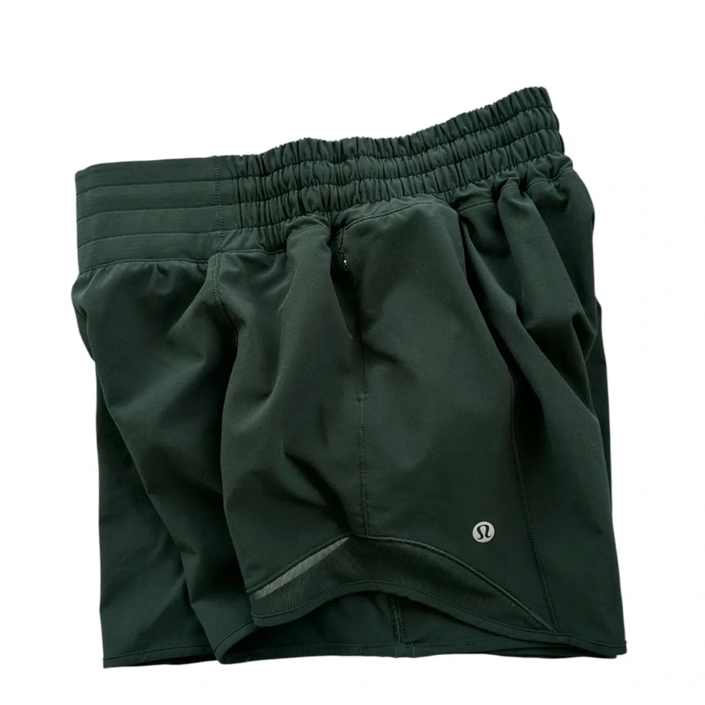 lululemon athletica Women's Dark Green Athletic Shorts